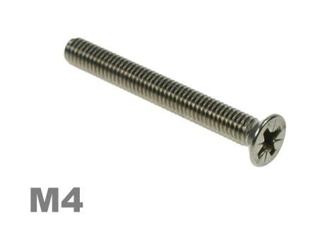 Picture for category M4 Pozi Csk Machine Screw Zinc Finish