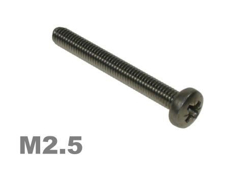 Picture for category M2.5 Pozi Pan Machine Screw Zinc Finish