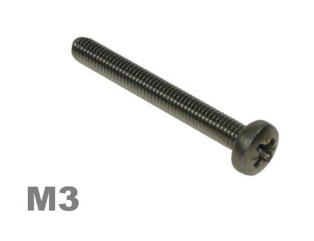 Picture for category M3 Pozi Pan Machine Screw Zinc Finish