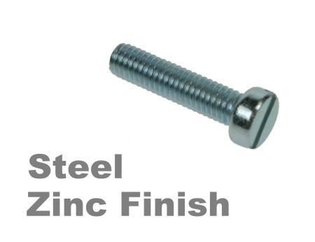 Picture for category Slotted Cheese Machine Screws Zinc Finish