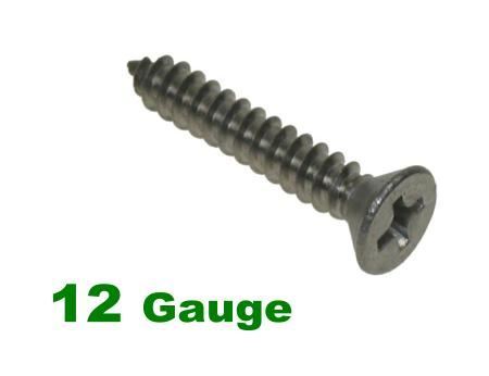 Picture for category 12G 5.5mm Pozi Csk Self Tapper A2 Stainless