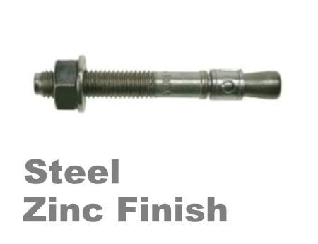 Picture for category Throughbolt Steel Zinc Finish